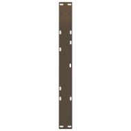 Крака за масичка за кафе, V-образни, 2 бр., естествена стомана, 70 x (30-31,3) см, стомана