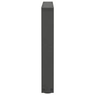 Крака за масичка за кафе, V-образна, 2 бр., антрацит, 60 x (42-43,3) см, стомана