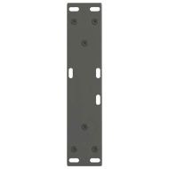 Крака за масичка за кафе, V-образна, 2 бр., антрацит, 28 x (42-43,3) см, стомана