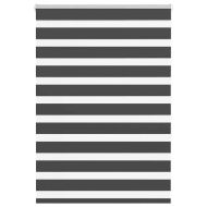 Зеброва щора черна 95x150 см Ширина на плата 90,9 см Полиестер