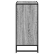 Шкаф за книги Grey Sonoma 80,5x35x76 cm Инженерна дървесина