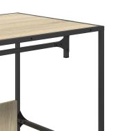 Гардероб, дъб сонома, 90x50x180 см, инженерно дърво