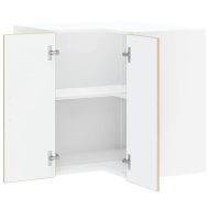 Кухненски стенен ъглов шкаф, Kalmar дъб сонома, инженерно дърво