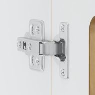 Кухненски стенен шкаф със стъклена врата "Kalmar" от дъб Artisan, инженерна дървесина