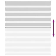 Зеброва щора 130x150 см ширина на плата 125,9 см полиестер