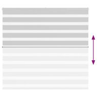 Зеброва щора 155x100 см Ширина на плата 150,9 см Полиестер