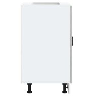 Шкаф за мивка, Lucca, сив сонома, инженерно дърво