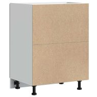 Шкаф за мивка, Lucca, сив сонома, инженерно дърво