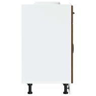 Кухненски шкаф Lucca, кафяв дъб, инженерна дървесина