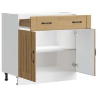 Кухненски шкаф Lucca, дъб артизан, инженерно дърво