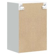 Кухненски стенен шкаф със стъклена врата Lucca сив сонома