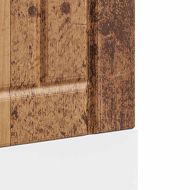 Панел за миялна машина, Lucca, старо дърво, инженерно дърво