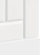 Панел за миялна машина, Lucca, бял гланц, инженерно дърво