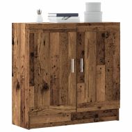 Шкаф за книги от старо дърво 82,5x30,5x80cm Инженерна дървесина