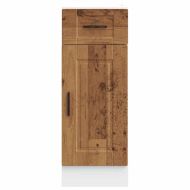 Кухненски шкаф Porto, старо дърво, инженерно дърво