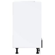 Шкаф за фурна, Porto, черен, инженерно дърво