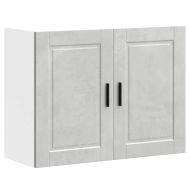 Кухненски стенен шкаф Porto, бетонно сив, инженерно дърво