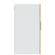 Кухненски стенен шкаф със стъклена врата Porto дъб сонома