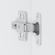 Кухненски стенен шкаф Porto, бял гланц, инженерно дърво