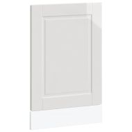 Панел за съдомиялна машина, Porto, бял гланц, инженерно дърво