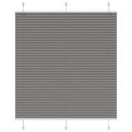 Плисирана щора Антрацит 115x100 cm Ширина на плата 114,4 cm