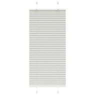 Плисирана щора Светло сиво 65x150 cm Ширина на плата 64,4 cm