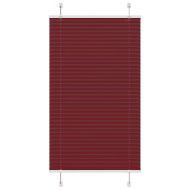 Плисирана щора Бордо червено 70x150 cm Ширина на плата 69,4 cm
