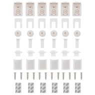 Плисирана щора Бордо червено 110x150 cm Ширина на плата 109,4cm