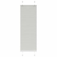 Плисирана щора Светло сиво 40x150 cm Ширина на плата 39,4 cm
