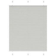 Плисирана щора Светло сиво 110x150 cm Ширина на плата 109,4 cm