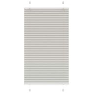 Плисирана щора Светло сиво 75x150 cm Ширина на плата 74,4 cm