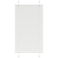 Плисирана щора Бяла 75x100 cm Ширина на плата 74,4 cm