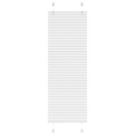 Плисирана щора Бяла 40x100 cm Ширина на плата 39,4 cm