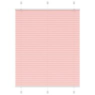 Плисирана щора Розово 105x150 cm Ширина на плата 104,4 cm