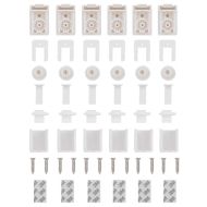 Плисирана щора Светло сиво 120x200 cm Ширина на плата 119,4 cm