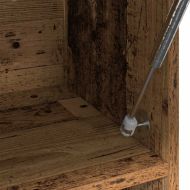 Гардероб от старо дърво 100x32,5x35 cm Инженерна дървесина