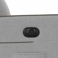 Електрически наклоняем стол, облачно сив, текстил