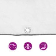 Прозрачен брезент с капси 3x3 м, полиетилен