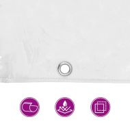 Прозрачен брезент с капси 1х6 м PVC