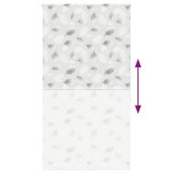 Душ ролетна щора 130x240 см Ширина на плата 126 см