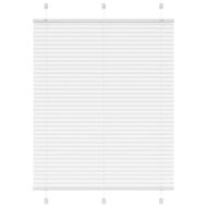 Плисирана щора Бяла 105x150 cm Ширина на плата 104,4 cm