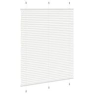 Плисирана щора Бяла 105x150 cm Ширина на плата 104,4 cm