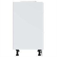 Долен шкаф "Lyon", бял, 40x46x81,5 см, инженерно дърво