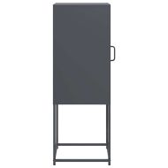 Шкаф антрацит 36x39x107 cm Студено валцувана стомана