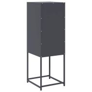 Шкаф антрацит 36x39x107 cm Студено валцувана стомана