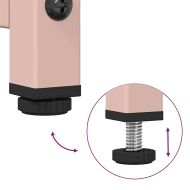 Нощен шкаф Pink 36x39x60,5 cm Студено валцувана стомана