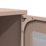 Нощен шкаф Pink 36x39x60,5 cm Студено валцувана стомана