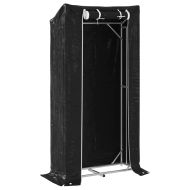 vidaxL Стойка за дърва за огрев с дъждобран, 100x40x200 см