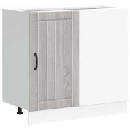 Долен кухненски шкаф, Lucca, сив сонома, инженерно дърво