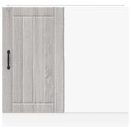 Долен кухненски шкаф, Lucca, сив сонома, инженерно дърво